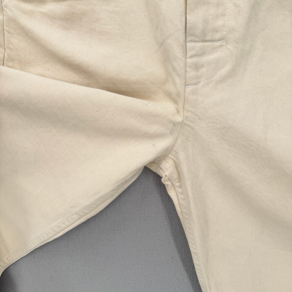 RUDY JUDE Adult Lace Back Big Jean Size 1 Cream Organic Cotton Barrel - Picture 16 of 16